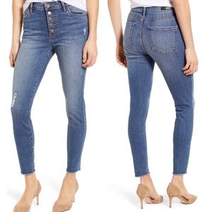KUT High Rise Ankle Skinny Size 8